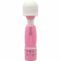 Bodywand Mini Wand Massager Pink – kompaktowy masażer miejscowy, różowy, odporny na zachlapania