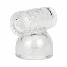 Bodywand Stroker Attachment Clear – przezroczysta nakładka do masażera, model TPE
