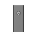 Nexus Ace M silikonowy zdalnie sterowany plug anatomiczny 12 cm, czarny, pilot