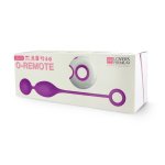 LoversPremium O-Remote Control Egg Purple Julia – silikonowy model z pilotem, 7 trybów