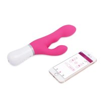 Lovense Nora Vibrator – model Bluetooth, podwójna stymulacja, aplikacja, różowy