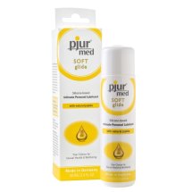 Pjur MED Soft Glide silikonowy środek nawilżający z olejkiem jojoba 100 ml, długotrwały efekt