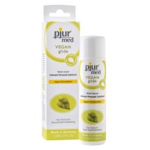 Pjur MED Vegan Glide żel wodny 100 ml, formuła wegańska, bez konserwantów, delikatny