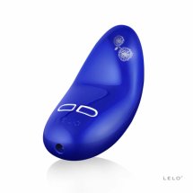 LELO NEA 2 Midnight Blue – kompaktowy masażer do dłoni, 8 programów, wodoodporny, granatowy