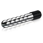 ElectraStim Wave aluminium model z powierzchnią stymulującą 14cm, wypustki, bipolarny