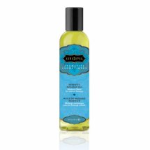 Kama Sutra Serenity Aromatic Oil 236 ml, lawenda, majeranek, geranium, relaksujący olejek do masażu