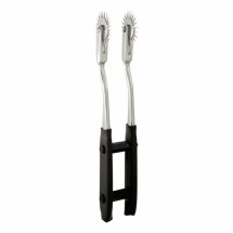 ElectraStim Double Pinwheel narzędzie bipolarne z podwójną głowicą, stal nierdzewna, 18 cm
