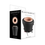 ElectraStim Jack Socket czarny – urządzenie intymne do elektrostymulacji TPE z systemem wypustek