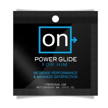 Sensuva ON Power Glide for Him 3 ml – żel aktywujący dla mężczyzn, szybkoschnący, saszetka