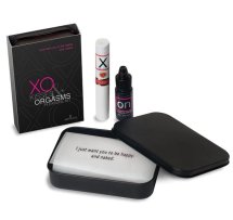 Sensuva XO Kisses & Orgasms – zestaw: balsam do ust + olejek pielęgnacyjny 5ml, przewodnik
