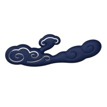 Sky by Ave Alto L Rabbit Vibrator Blue – zaawansowany model, 7 trybów, silikon medyczny, niebieski
