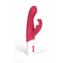 Tickler Vibes Ruby Rabbit Toyfriend silikonowy model dwusilnikowy 22,5 cm, 6 programów