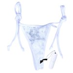 Screaming O Panty Vibe White – zdalny system wibracyjny z pilotem pierścionkiem, majtki, 10 programów