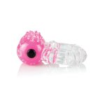 The Screaming O Color Pop Big O Pink – wibrujący pierścień silikonowy, 4 programy, różowy