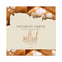 Intimate Earth Natural Flavors Lubrykant Saszetka Salted Caramel 3ml – wodny, bez parabenów