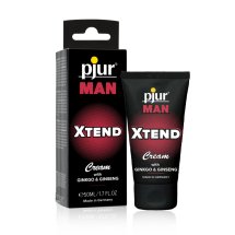 Pjur Man Xtend Cream 50ml – krem pielęgnacyjny z żeń-szeniem i miłorzębem, do skóry męskiej