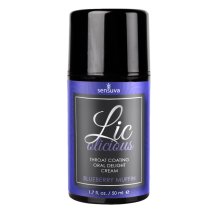 Sensuva Lic-o-licious Blueberry Muffin 50ml – krem smakowy o aromacie jagodowego ciasta