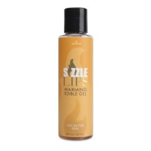 Sensuva Sizzle Lips Butter Rum – rozgrzewający żel jadalny 125 ml, słodki aromat