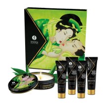 Shunga Geisha's Secret Kit zestaw miniatur Zielona Herbata 5w1 do pielęgnacji i masażu