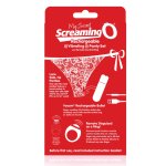 Screaming O Charged Panty Vibe Red – zdalnie sterowany system z majteczkami, 10 programów