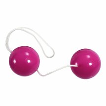 Seven Creations Orgasm Balls – kulki do ćwiczeń mięśni dna miednicy, 3 cm, fioletowe