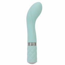 Pillow Talk Sassy Teal – elegancki model z ergonomiczną głowicą, silikon medyczny, USB