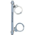 Sportsheets S&M Spreader Bar z metalowymi mankietami 66 cm – system rozdzielania kończyn