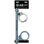 Sportsheets S&M Spreader Bar z metalowymi mankietami 66 cm – system rozdzielania kończyn