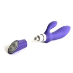 B Swish bfilled Deluxe Twilight silikonowy masażer z 6 trybami pracy, podświetlenie LED