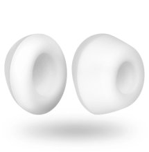 Satisfyer Pro 2 Climax Tips zestaw 5 końcówek wymiennych silikonowych, biały, medyczny silikon