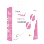 Joydivision Joyballs Trend Duo rożowo-białe – podwojny system treningowy, 3,5 cm, woreczek