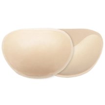 Bye Bra Adhesive Half Push-Up Pads Nude – przylepne wkładki do biustonosza, bio-żel, anatomiczne, 1 para