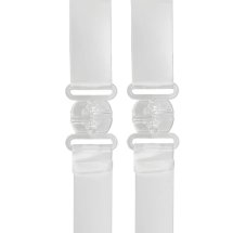 Bye Bra Transparent Low Back Straps – przezroczyste paski obniżające zapięcie biustonosza, 2 sztuki