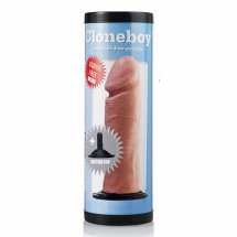 Cloneboy Zestaw 3D do klonowania z przyssawką, silikon medyczny, różowy, 2 żele modelujące