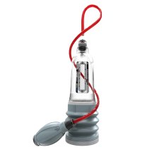 Bathmate Hydroxtreme7 Wide Boy Crystal Clear – system wodny z zestawem akcesoriów, długość 13–18 cm