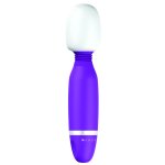 B Swish Bthrilled – masażer wand silikonowy, 5 trybów, fioletowy, 20cm, wodoodporny