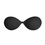 Bye Bra Invisible Bra C Czarny – samonośny biustonosz bez ramiączek, czarny, wielokrotnego użycia
