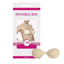 Bye Bra Invisible Bra Miseczka C Nude – samoprzylepny biustonosz bez ramiączek, beżowy