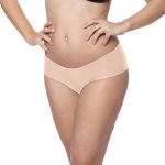 Bye Bra Invisible Hipster 2-Pack Nude & Black L – bezszwowe majtki niewidoczne, zestaw