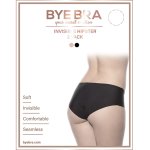 Bye Bra Invisible Hipster 2-Pack Nude & Black L – bezszwowe majtki niewidoczne, zestaw