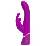 Happy Rabbit Curve Purple – fioletowy model z podwójnym silnikiem, USB, wodoodporny