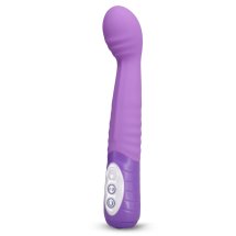 Layla Eucalipto Vibrator Purple – silikonowy model anatomiczny, 7 programów, wodoodporny, fioletowy