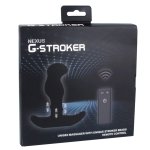 Nexus G-Stroker Black – masażer z ruchomymi kulkami, 3 prędkości, 6 trybów wibracji, czarny