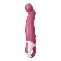 Satisfyer Petting Hippo masażer punktowy z ergonomicznym uchwytem, 12 trybów, różowy