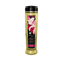 Shunga Massage Oil Amour Sweet Lotus 240ml naturalny olejek do masażu o zapachu lotosu