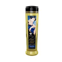 Shunga Massage Oil Seduction Midnight Flower 240ml olejek do masażu z kwiatowym aromatem