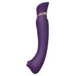 ZALO Queen Set Twilight Purple – model z funkcją pulsacji PulseWave i ogrzewania