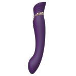 ZALO Queen Set Twilight Purple – model z funkcją pulsacji PulseWave i ogrzewania