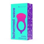B Swish Bcharmed Basic Wave Orchid – silikonowy pierścień wibrujący, 5 trybów, fioletowy