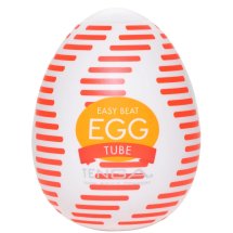 Tenga Egg Wonder Tube – jednorazowa nakładka intymna z systemem wypustek, 1 sztuka